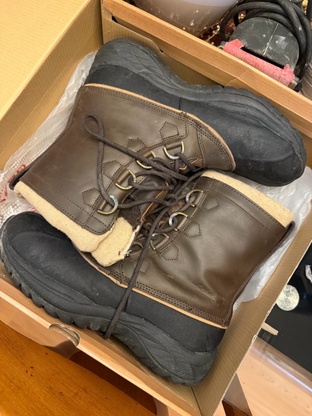 BEARPAW MEN'S COLTON WATERPROOF WINTER SNOW BOOTS Size 11